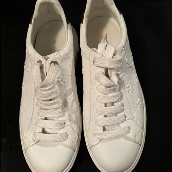 Louis Vuitton time out sneaker white womens shoe size Europe 40 - Picture 5 of 9